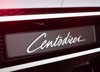 Illustration for article titled Here's The Bugatti EB110-Inspired Centodieci Before You're Supposed To See It